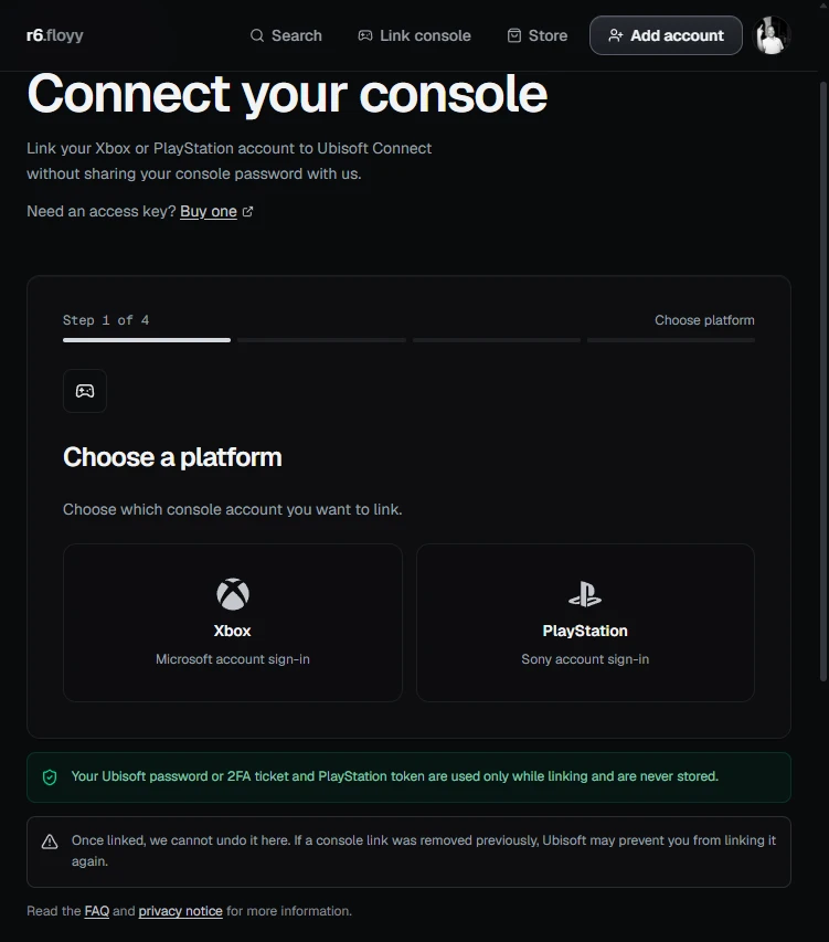 Console Linker Keys